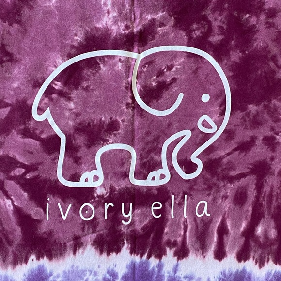 Ivory Ella tie dye T-Shirt - Picture 6 of 6